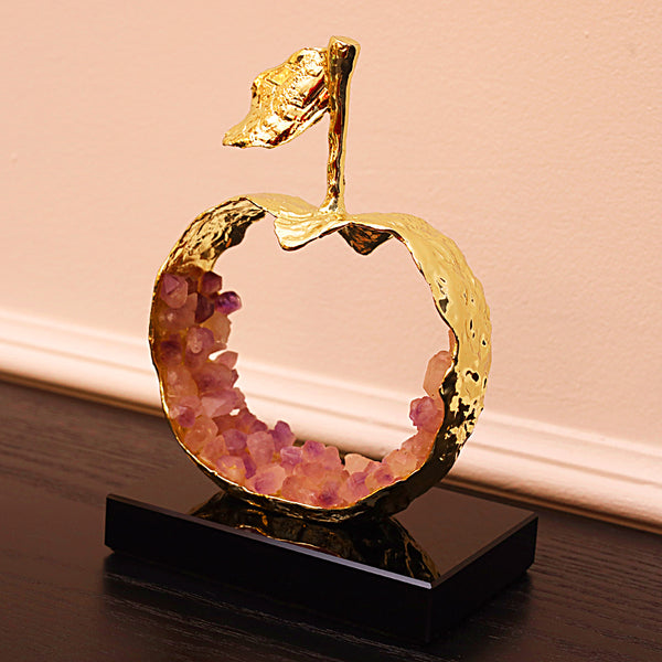 The Gilded Crystal Apple