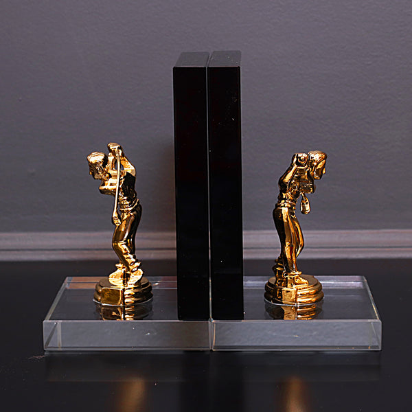 The Royal Golfer Bookends