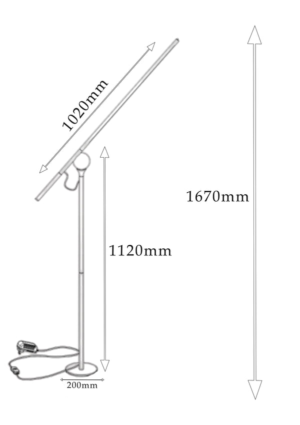 SHINESCULPT STAND FLOOR LAMP
