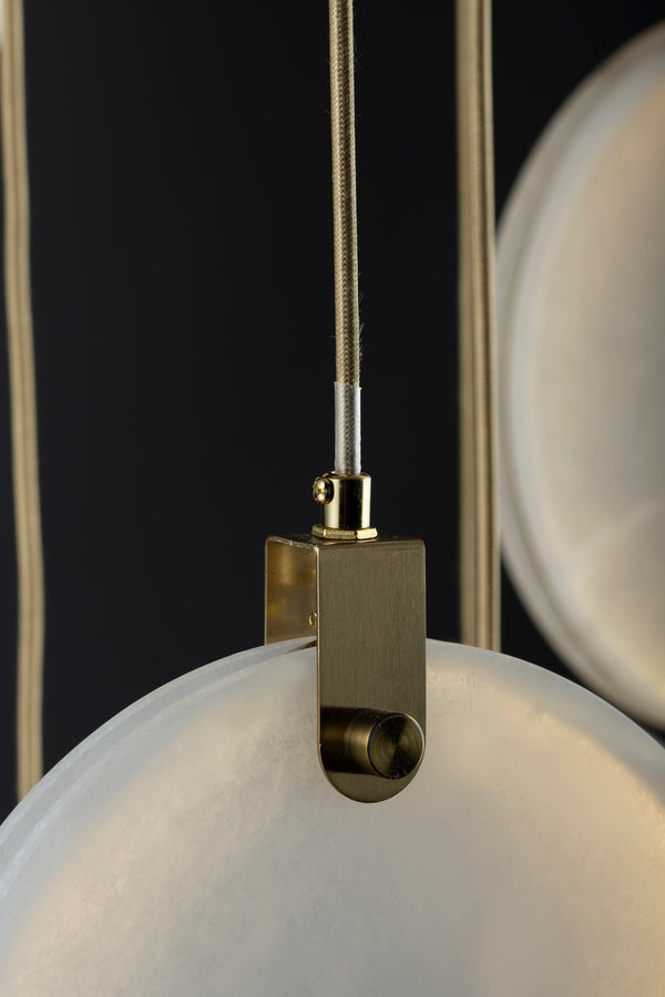 LUXE MARBLE CASCADE CHANDELIER