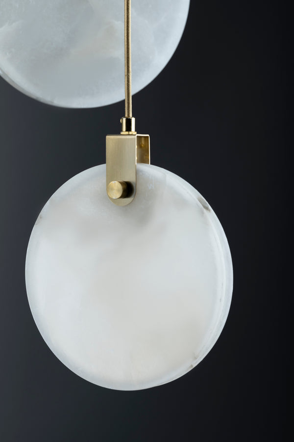 LUXE MARBLE CASCADE CHANDELIER