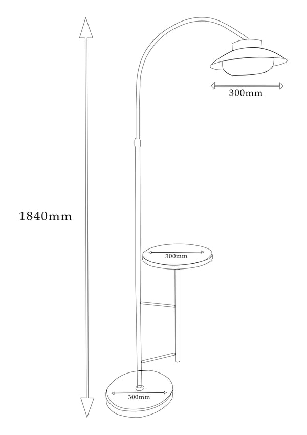 LUMOSCAPE STAND BRILLIANCE FLOOR LAMP