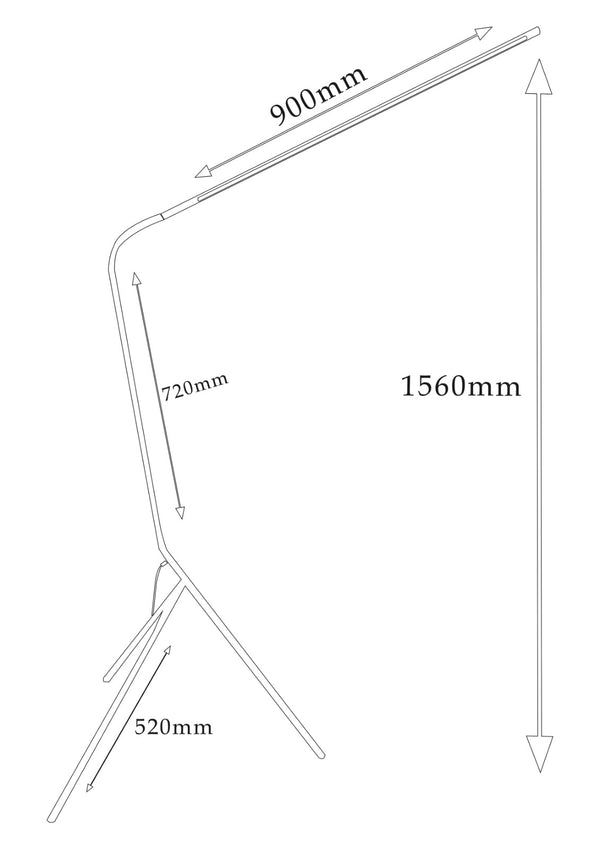 STREAMLINE GLOW FLOOR LAMP