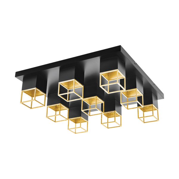 SQUARES OF SYMMETRY -B CEILING LIGHT