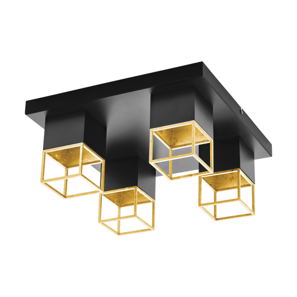 SQUARES OF SYMMETRY -A CEILING LIGHT