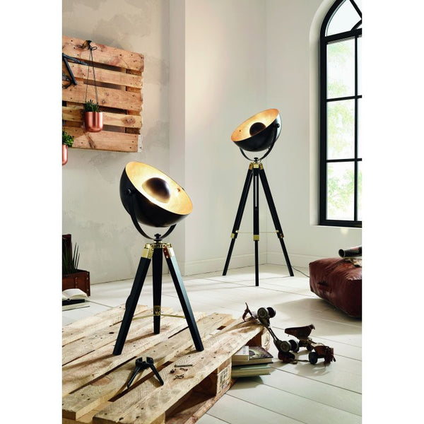THE TRIPOD TRIUMPH-A PEDESTAL LAMP