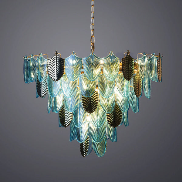 THE TERRIFIC TURQUOISE CHANDELIER