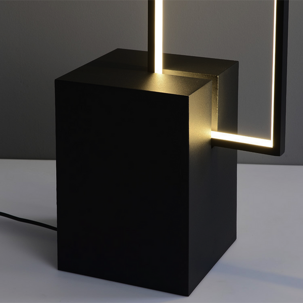 THE BEACON OF BLOCK PEDESTAL LAMP