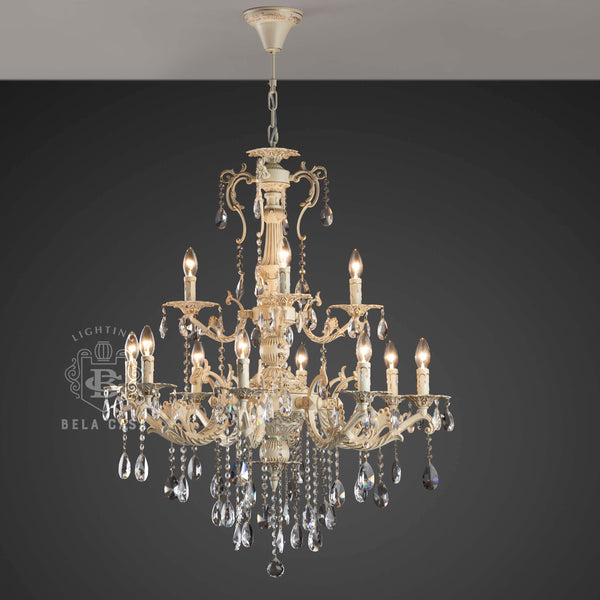 THE ILLUSTRIOUS INCARNATION -B 12LIGHT CHANDELIER