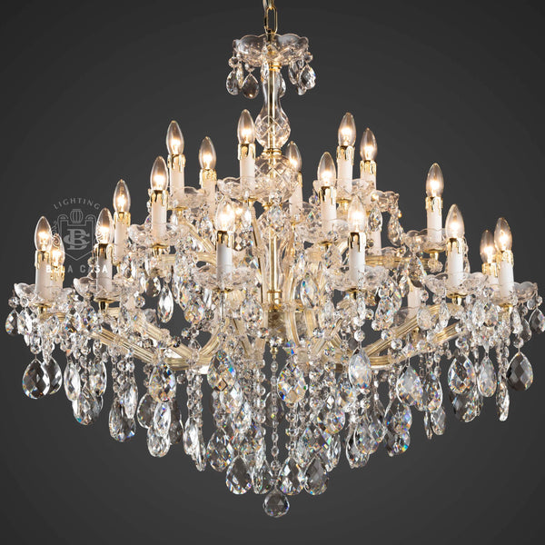 THE DIAPHANY- B 24LIGHT CHANDELIER