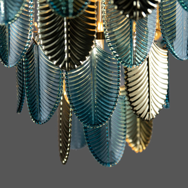 THE TERRIFIC TURQUOISE-B CHANDELIER