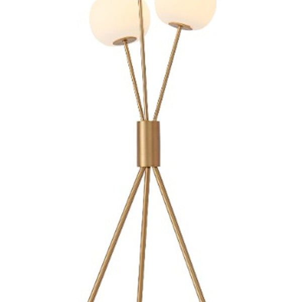 THE GORGEOUS GLISTER PEDESTAL FLOOR LAMP