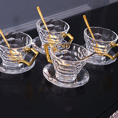 The Aureate Crystal Tea Set