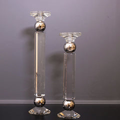 The Tuscan Crystal Candle Holder