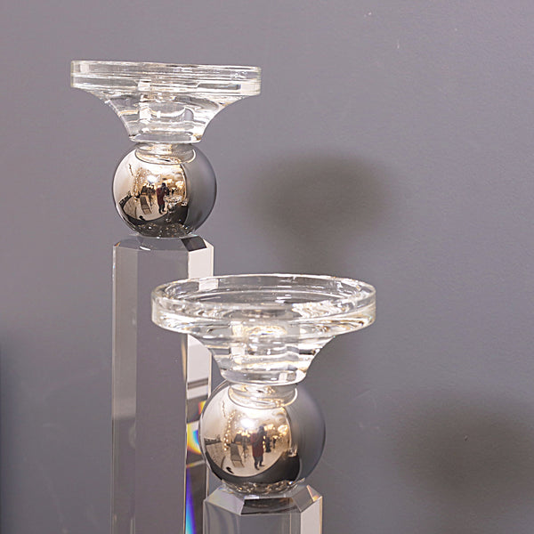 The Tuscan Crystal Candle Holder