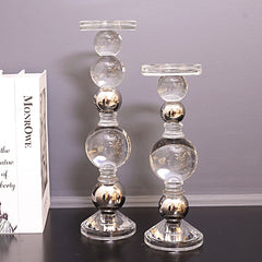 The Majestic Crystal Duo Candle Holders