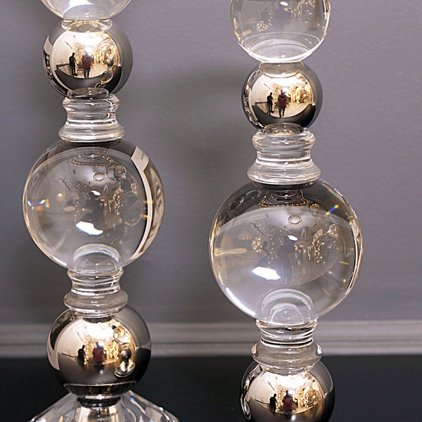 The Majestic Crystal Duo Candle Holders