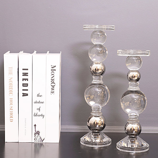 The Majestic Crystal Duo Candle Holders