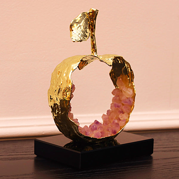 The Gilded Crystal Apple
