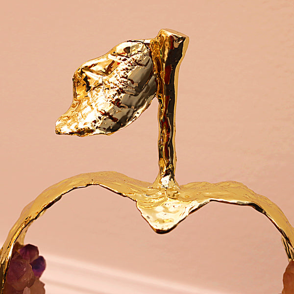 The Gilded Crystal Apple