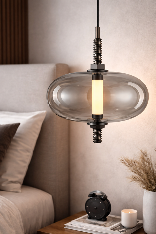 A VELOUR GLOW PENDANT - B