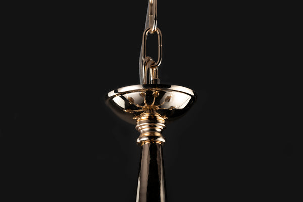 THE CHALICE- A 8LIGHT CHANDELIER