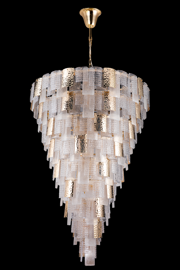 Opulent Glow Chandelier