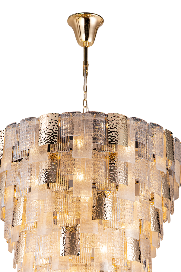 Opulent Glow Chandelier