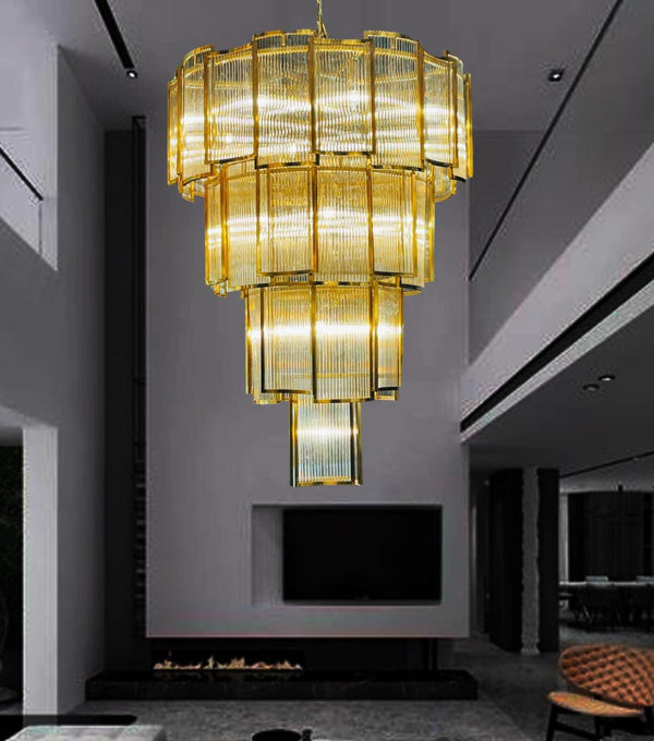 THE LAYERED LABYRINTH -B CHANDELIER