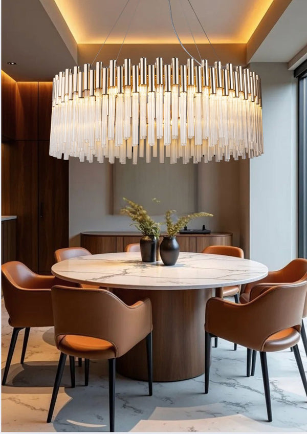 Timber Halo Chandelier-B