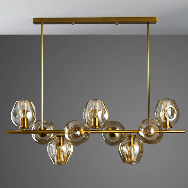 THE AMBER THUNDERBOLT-A CHANDELIER