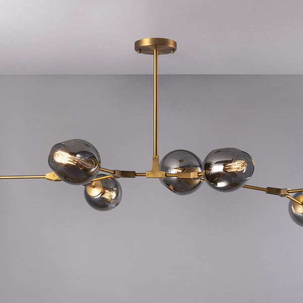 THE DYNAMITE SILVER CEILING LIGHT