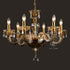 FLAMES OF FINESSE-A 6LIGHT CHANDELIER