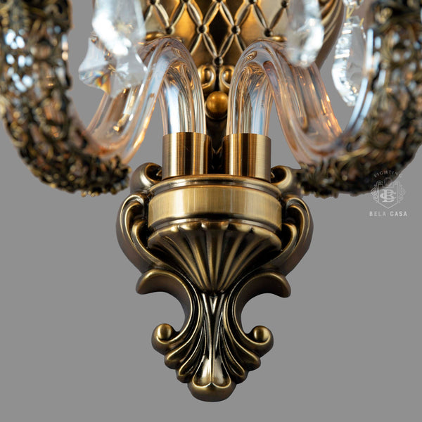 FLAMES OF FINESSE-D WALL LIGHT