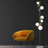 THE BOISTEROUS BEADS-C PEDESTAL FLOOR LAMP